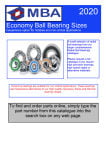 Downloadable PDF Catalogue Economy Bearings
