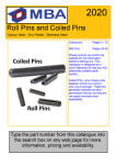 Downloadable PDF Catalogue Roll Pins